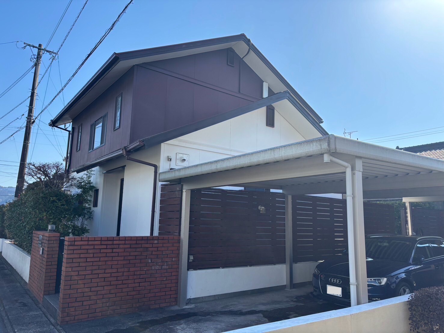 外壁屋根塗装 Before