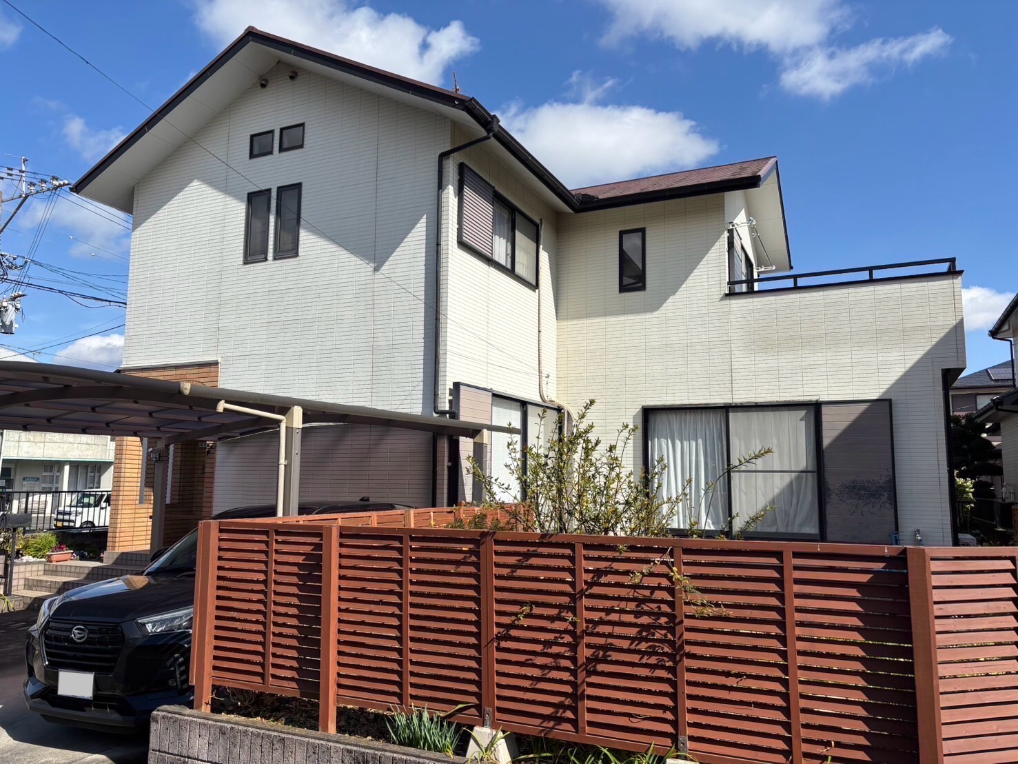 外壁屋根塗装 Before