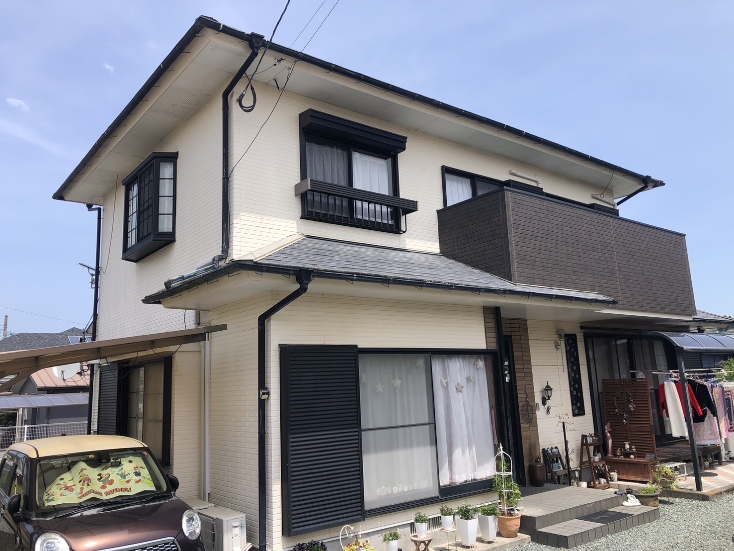 外壁屋根塗装 Before