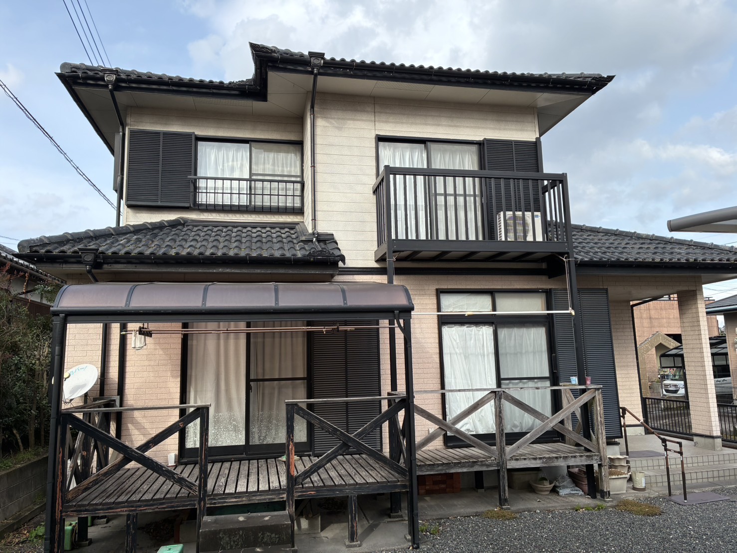 外壁・屋根塗装工事 Before